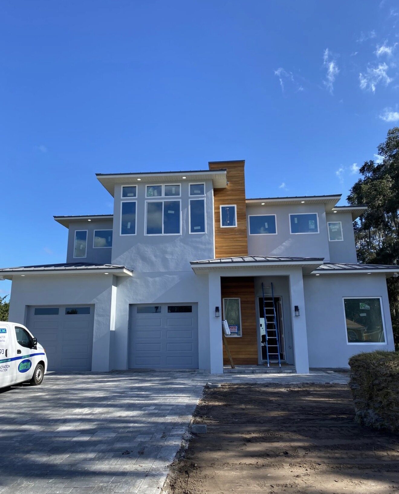 Residential new construction exterior